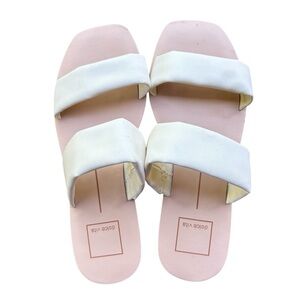 Dolce Vita Cream Slide Sandals Women's Size 7 NWOT